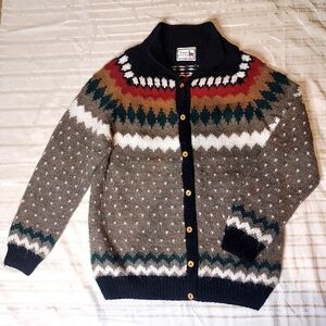 Men's THE ALPACA CONNECTION Multicolor Patterned Sweater